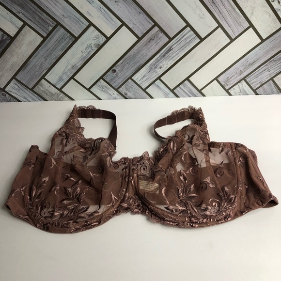 Soma Other - Soma Heirloom Rose Sensuous Lace Unlined Bra 44DD